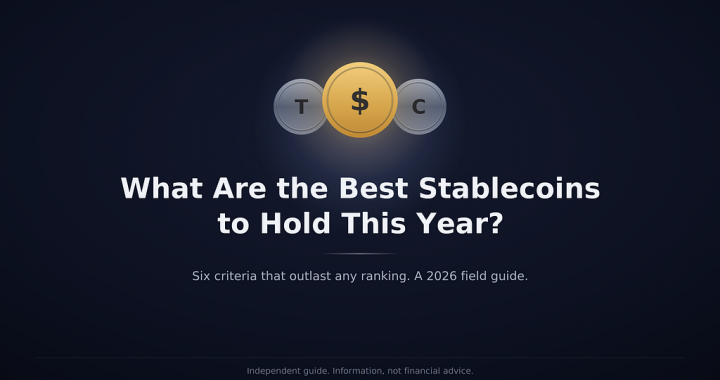 What Are the Best Stablecoins to Hold This Year? (2026)