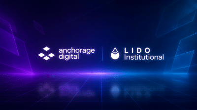 Anchorage Digital integrates Lido for institutional ETH staking