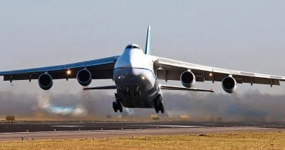 NATO Antonov An-124 reportedly lands in Jordan amid regional tensions