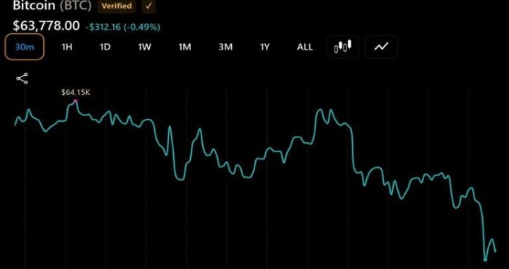 Bitcoin Continues to Flirt With $64,000 After $225 Million ETF Outflow Rattles Confidence
