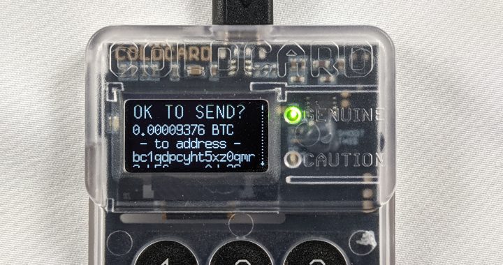 COLDCARD SECURITY RISK: IMMEDIATE ACTION REQUIRED