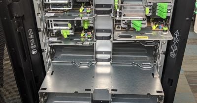 MiTAC unveils liquid-cooled 52U rack packing 96 AMD GPUs into a single unit