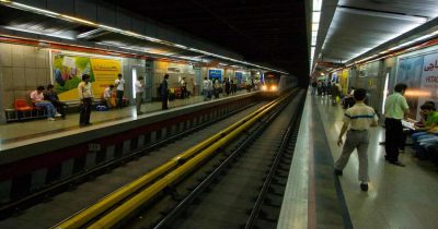 Iranian hardliners protest US negotiations, target Trump in Tehran metro