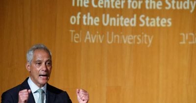 Rahm Emanuel warns Israel’s pariah status unsustainable amid US peace deal efforts