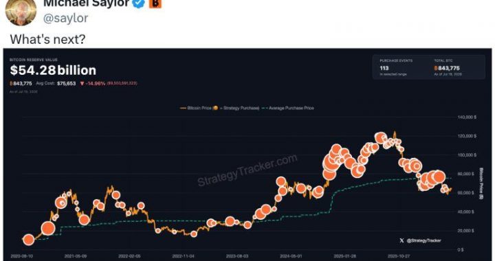 Michael Saylor Teases Strategy’s Next Bitcoin Move After Buying Pause and $3 Billion Cash Buildup
