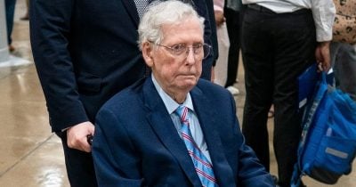 McConnell hospitalized after fall, battles mild pneumonia amid resignation speculation