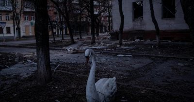 A russian missile hit a home in radushne in the dnipro region overnight, killing a mother, a father, and 3 of their children