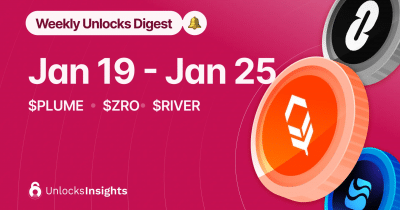 Over $2B in tokens set for unlocks next month, says Tokenomist