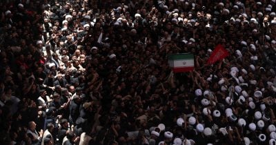 Trump threatens Iran after funeral crowds chant for his killing, rattling already fragile geopolitics