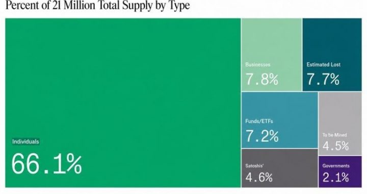 Who Actually Owns Bitcoin? Not Wall Street or Institutions — Individuals Hold 66%, Bitwise Says