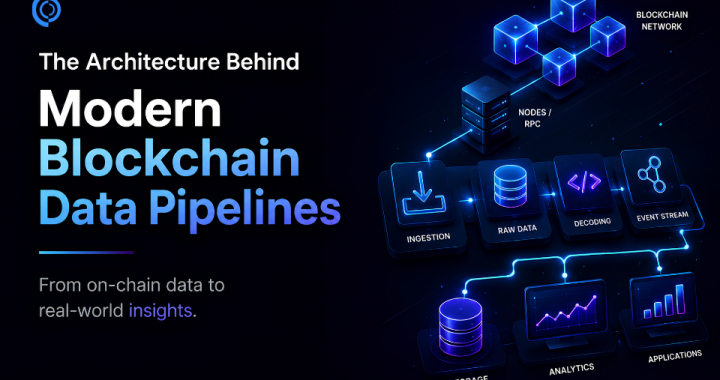 The Architecture Behind Modern Blockchain Data Pipelines