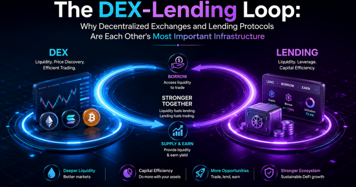 The DEX-Lending Loop: Why Decentralized Exchanges and Lending Protocols Are Each Other’s Most…
