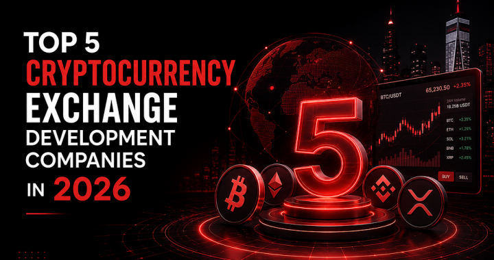 Top 5 Cryptocurrency Exchange Development Companies in 2026 Worth Knowing