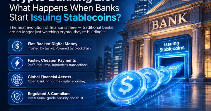 Crypto Banking 2.0: What Happens When Banks Start Issuing Stablecoins?