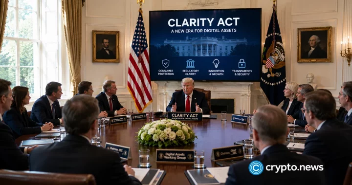 CLARITY Act stalls as Trump stays silent on ethics deal