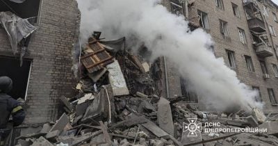 4 dead, 15 wounded as Russia strikes dnipropetrovsk region