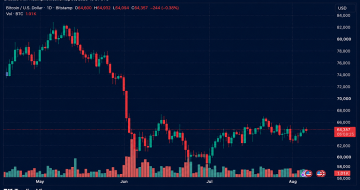 Bitcoin Holds Above $64,500 as Short Liquidations Drop