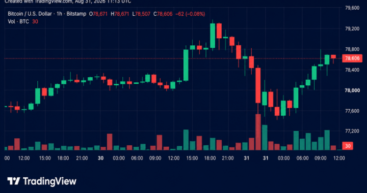 Bitcoin Price Battles Back From $77K as Bulls Eye $80K Breakout