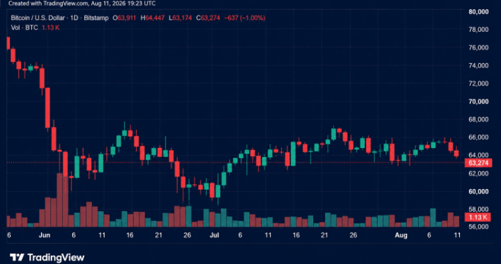 Bitcoin Stalls at $63,400 as ETFs Outpace Network Issuance