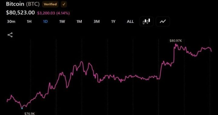 Bitcoin Price Breaches $81,000 as Bull Market Momentum Builds