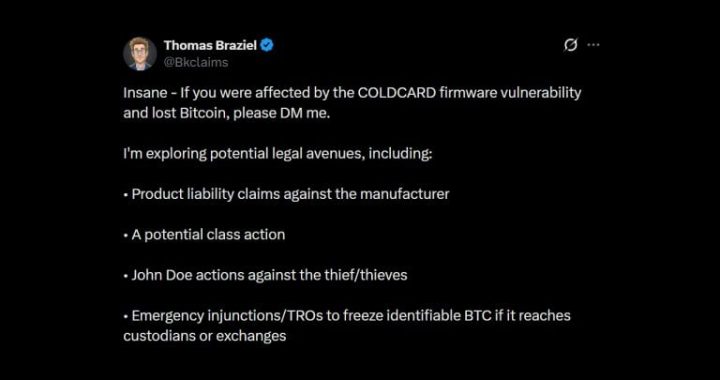 Coinkite Faces Class Action Threat as Bitcoin Wallet Bug Costs Users Over 1,300 BTC
