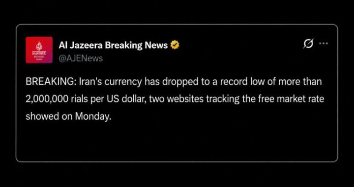 Iran’s Rial Crashes to a Record Low as New Sanctions Target Its Bitcoin Mining Lifeline