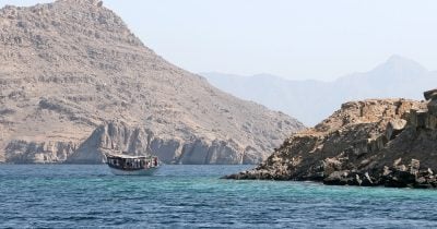 Vessel hit by projectile near Oman, crew safe, no environmental damage