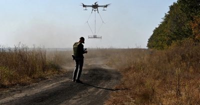 Russian forces intercept 351 Ukrainian drones overnight