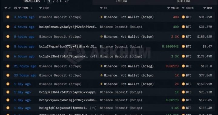 Mystery Whale Sells $576M in Bitcoin as BTC Nears $80,000