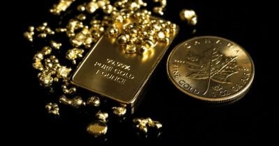 Gold gains as US dollar weakens on reduced Fed rate hike expectations