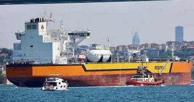 Italian navy boards Russian tanker in international waters, raising questions about sanctions enforcement and shadow fleet economics