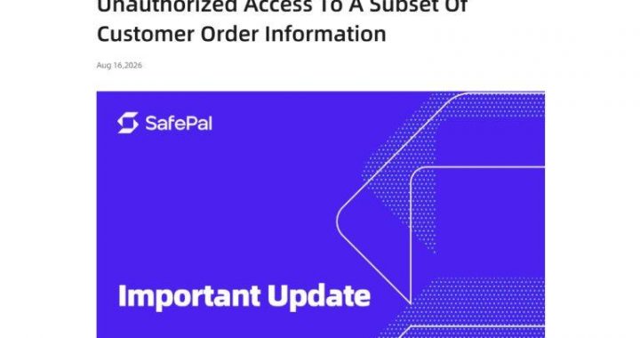 Data Breach Hits 39,798 Safepal Customers After Order Plugin Flaw