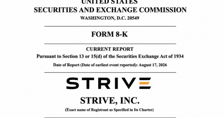 Strive Buys 79 Bitcoin, Expands Its $1.27B Corporate BTC War Chest