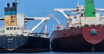 US naval blockade forces Iranian tankers to anchor off Sri Lanka and Malaysia as crude exports halt