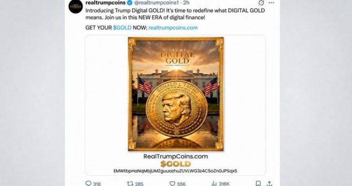 Trump-Linked Account Rugs GOLD Token, Nets $312K Profit