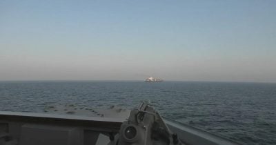 US military fires on Panama-flagged ship breaking blockade of Iran