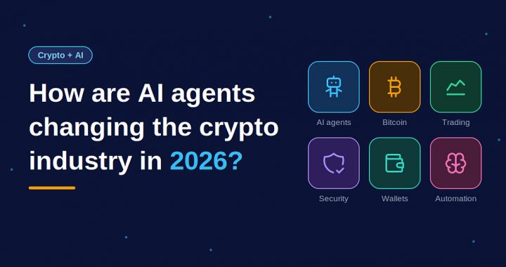 How are AI Agents Changing the Crypto Industry in 2026?