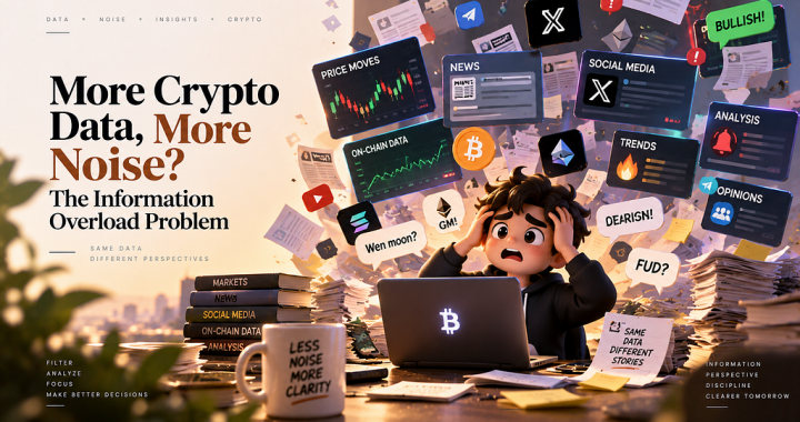 More Crypto Data, More Noise? The Information Overload Problem