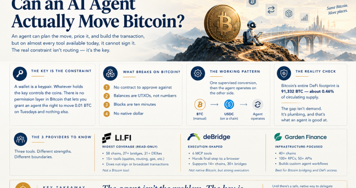 Can an AI Agent Actually Move Bitcoin?