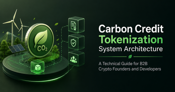 Carbon Credit Tokenization System Architecture: A Technical Guide for B2B Crypto Founders