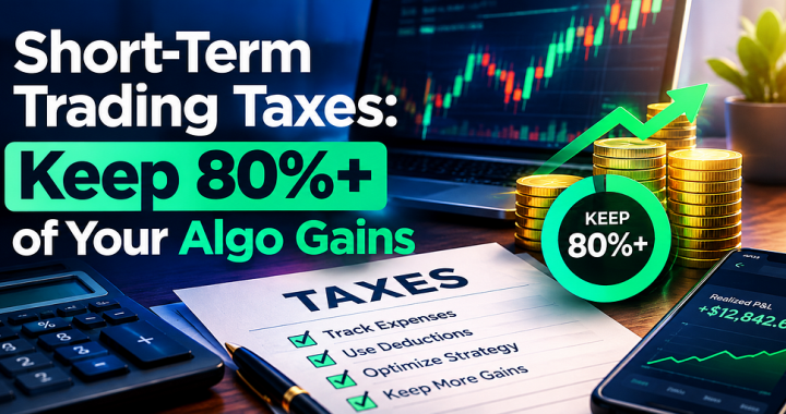 How Short-Term Trading Taxes Impact Algo Yields (And How to Keep 80%+ of Your Gains)