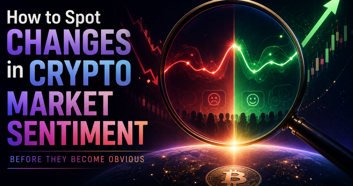 How to Spot Changes in Crypto Market Sentiment Before They Become Obvious