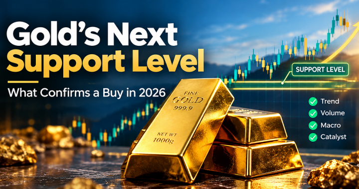 Gold’s Next Support Level — and What Would Actually Confirm a Buy Here