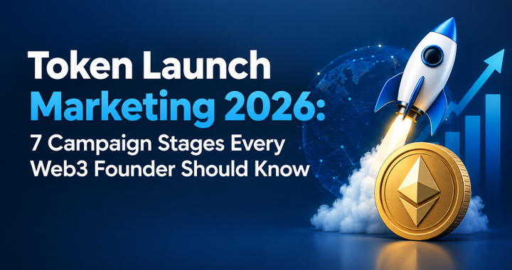 Token Launch Marketing 2026: 7 Campaign Stages Every Web3 Founder Should Know