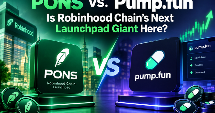 PONS vs. Pump.fun: Is Robinhood Chain Building Crypto’s Next Launchpad Giant?