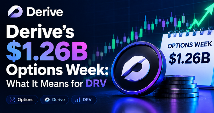 Derive’s $1.26B Options Week: What It Means for DRV Traders