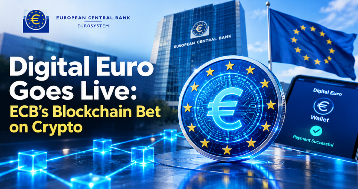 The Digital Euro Just Went Live: What the ECB’s Blockchain Launch Means for Crypto and Markets