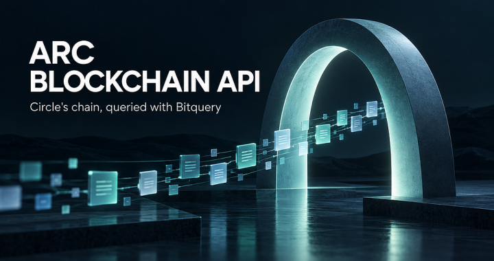Arc blockchain API: query Circle’s chain with Bitquery