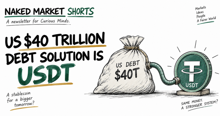 US $40 Trillion Debt Solution Is USDT