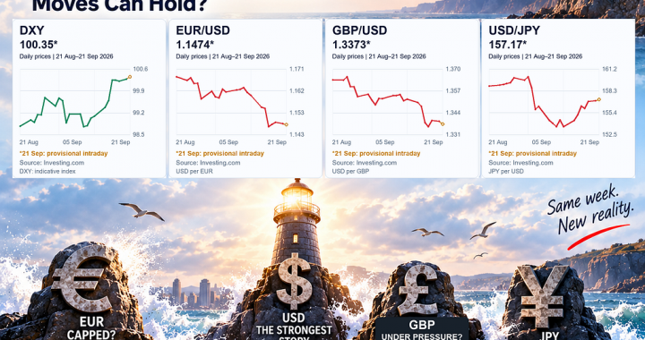 NordFX: After the Policy Shock — Which USD, EUR, GBP and JPY Moves Can Hold?